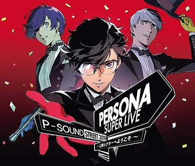 #ad PERSONA SUPER LIVE P SOUND STREET 2019 Welcome to Q Theater 3CD Japan $56.99