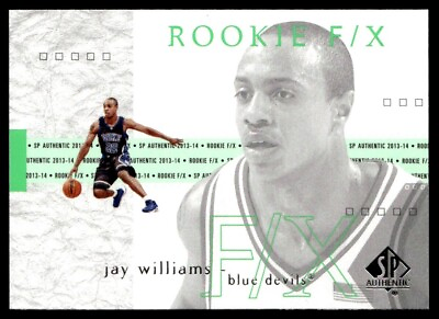 #ad 2013 14 SP Authentic Rookie F X Jay Williams Duke Blue Devils #73 $2.75