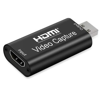 #ad Audio Video Capture Cards HDMI to USB 2.0 High Definition 1080p 30fps Re... $34.32
