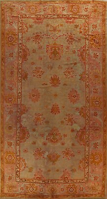 #ad Antique Oushak Vegetable Dye Turkish 10x17 Palace Area Rug Hand knotted $13649.00