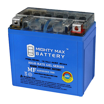 #ad Mighty Max YTX5L BS GEL Replacement for X5L BS 5LBS GTX5L 32X5B 44022 $26.99
