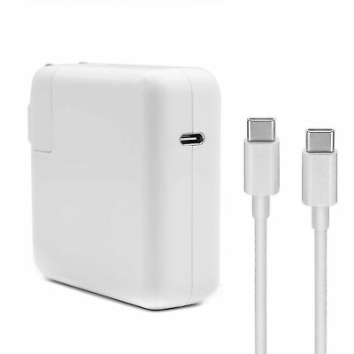 New 61W USB C Charger for 2016 2019 MacBook Pro 13quot; Power Supply Adapter OEM $26.99