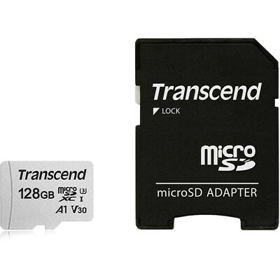 #ad Transcend 128GB Micro SDXC Class 10 U3 Adapter for Tablet Android Nintendo $17.59