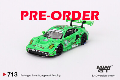#ad Pre order Mini GT #713 Porsche 911 GT3 R #80 GTD AO Racing 2023 IMSA Sebring $17.04