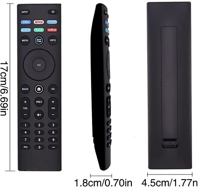 #ad Replace Remote Control FOR Vizio V Series TV V555 H11V505 H9V505 H19V435 H1 $6.97