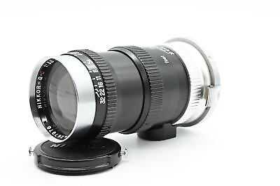 #ad Nikon Nikkor 13.5cm 135mm f3.5 Q.C. NKJ Rangefinder Lens Black #976 $126.28