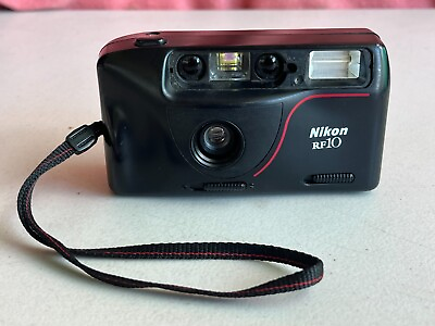 #ad NIKON RF 10 35mm Film Camera 34mm F4.5 lens Turns on with Error? AU $36.00