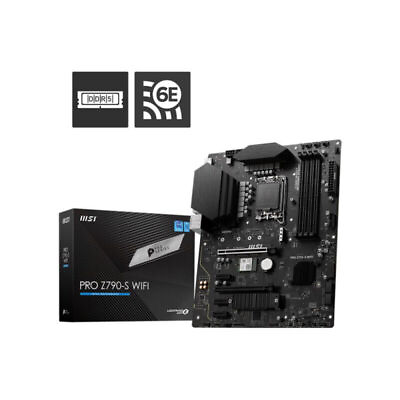 #ad Mainboard MSI Intel Z790 LGA1700 ATX Memory DDR5 Memory slots 4 3xPCI Exp $309.31