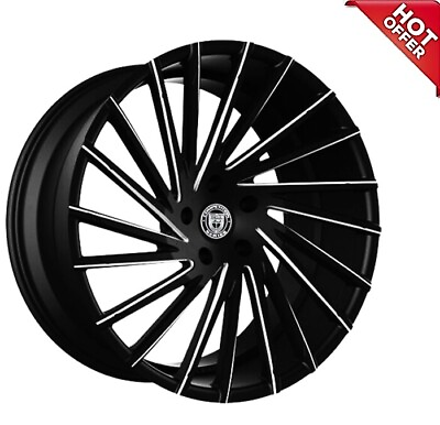#ad #ad 4ea 20quot; Staggered Lexani Wheels Wraith Black W CNC Accents Rims S44 $1739.00