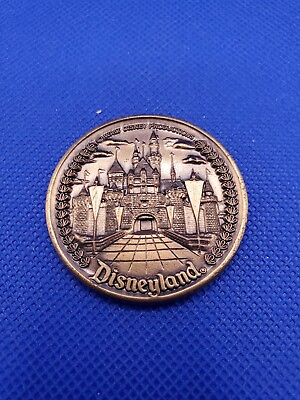 #ad Disneyland 20th Anniversary Coin Medallion 1975 Sleeping Beauty Castle Parks $34.99