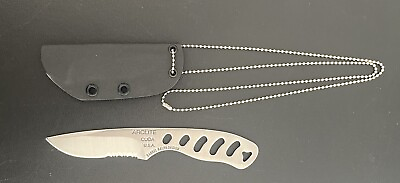 #ad RARE CAMILLUS USA CUDA ARCLITE DARREL RALPH CUSTOM￼ TACTICAL KNIFE W SHEATH $75.00