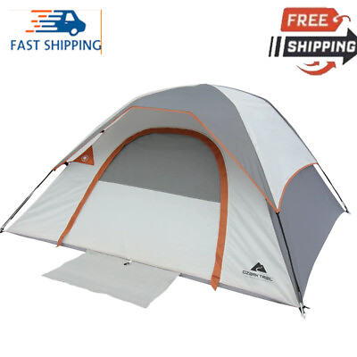 #ad 7#x27; x 7#x27; 3 Person Camping Dome Tent w Built In E Port Lightweight Waterproof Tent $29.97