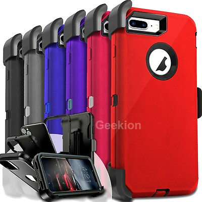 #ad Shockproof Case For iPhone 12 Mini 11 Pro Max Xr Xs 6 8 7 Plus Case Belt Clip $9.89