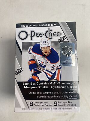 #ad 2023 24 Upper Deck O Pee Chee Hockey 9 Pack Blaster Box $27.65