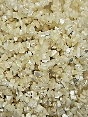 #ad MOTHER OF PEARL SHELL JEWELRY CRAFT BEAD CHIPS 36quot; BEADS STRANDS SHELL CHIPS MOP $11.99
