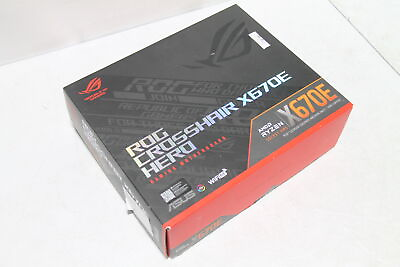 #ad ASUS ROG Crosshair X670E Hero Socket AM5 LGA 1718 Ryzen Gaming Motherboard $475.00