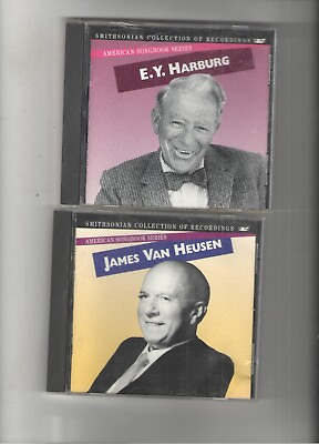 #ad 4 CD : E.Y. HARBURG ; James VAN HEUSEN ; Cole PORTER ; Jule STYNE Songbook $5.20