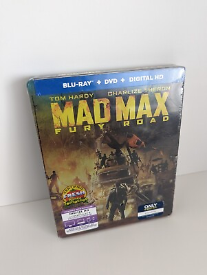 #ad Mad Max Fury Road Steelbook Blu rayDVDDigital Only Best Buy New Sealed $75.99