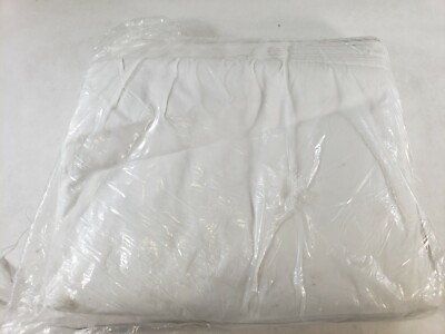 #ad Set Of 8 T 180 White Light Weight Flat Sheets 66quot;X115quot; $19.29