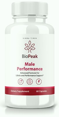 #ad BioPeak Male Enhancement Capsules BioPeak Performance for Men Pills 60ct $29.95