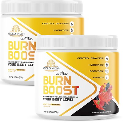 #ad Burn Boost Powder Official Formula 2 Pack $45.95