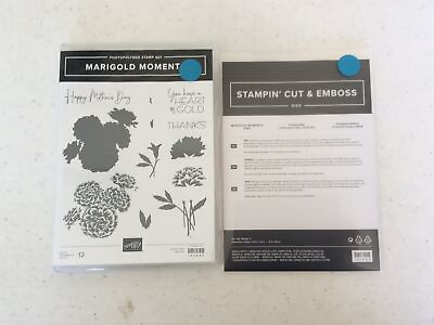 #ad NEW Stampin Up MARIGOLD MOMENTS stamps amp; dies $56.95