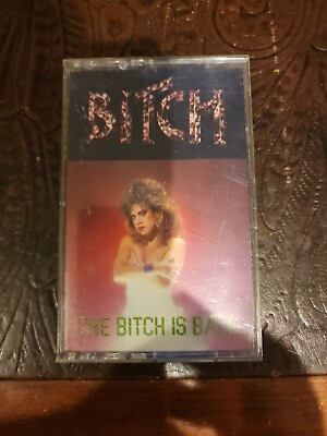 #ad BITCH THE BITCH IS BACK CASSETTE 1987 Enigma Records $10.00