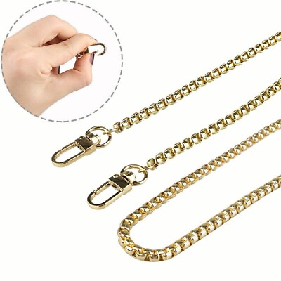 #ad New 1.2M Replacement Purse Chain Strap Handle Shoulder For Crossbody Handbag Bag $10.58