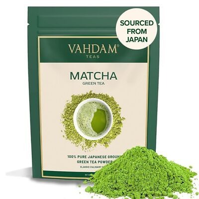 #ad VAHDAM Matcha Green Tea Powder 25 Servings 1.76oz Authentic Japanese Matc... $15.37