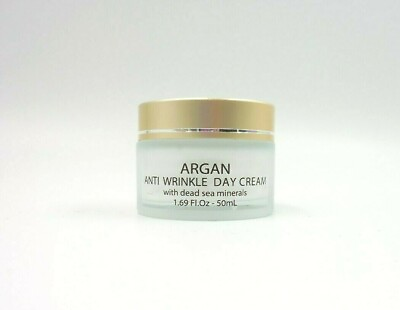 #ad Argan Anti Wrinkle Day Cream Dead Sea Minerals Paraben Free 1.69fl oz 50 mL $15.00