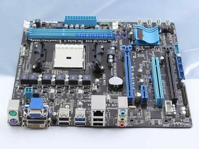 #ad ASUS F1A75 M LE AMD A75 Socket FM1 DDR3 USB 3.1 SATA 6Gb s DVI VGA Motherboard $60.89