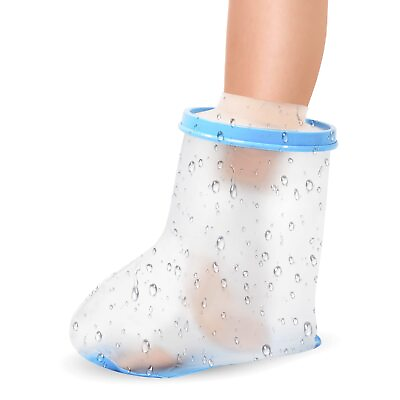 #ad Waterproof Foot Cast Covers for Shower Adult Shower Boot Foot Protector with ... $22.74