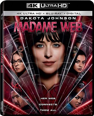 #ad #ad New Madame Web 4K UHD Blu ray Digital $29.99