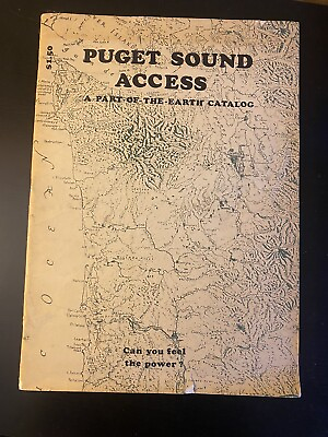 #ad #ad Puget Sound Access A Part Of The Earth Catalog Softcover 1971 $27.99