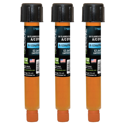 #ad Tracerline TP9825 P3 EZ Ject A C Dye for R 1234yf PAG 0.5 oz cartridge 3 Pack $69.06