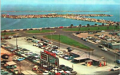 #ad T Head at The Corpus Christi Marina on Corpus Christi Bay Texas 1950#x27;s $5.50