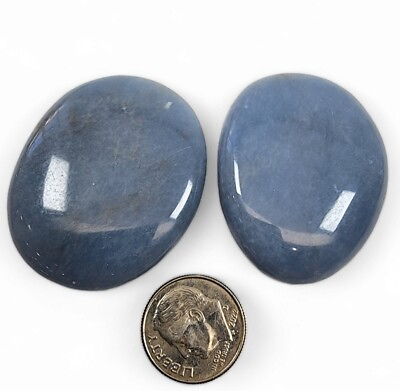 #ad Angelite Polished Chakra Smooth Stones 44 grams $9.99