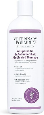 #ad Veterinary Formula ANTIPARASITIC amp; ANTISEBORRHEIC MEDICATED DOG SHAMPOO Pet Care $14.99