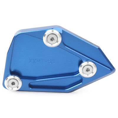 #ad Kickstand Side Foot Stand Extension Pad Plate Fit BMW C650 GT 2012 2016 15 Blue GBP 9.87