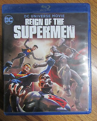 #ad DC Reign Of The Supermen Blu Ray $7.95