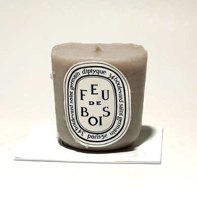#ad Diptyque Feu De Bois Candle 2.4oz 70g *Wax Only* New without Box $24.97