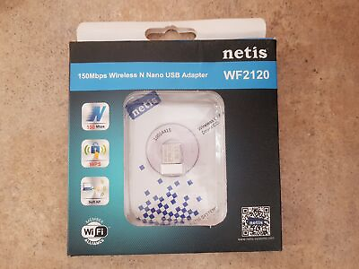 #ad Netis WF2120 150Mbps Wireless N Nano USB Adapter Windows 10 8 7 XP J5 3 $7.30