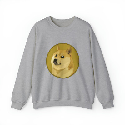 #ad Dogecoin DOGE Crewneck Sweatshirt Crypto $34.99