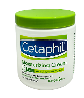 #ad Cetaphil Moisturizing Cream Body Very DrySensitive Skin 20oz. 566g New $23.95