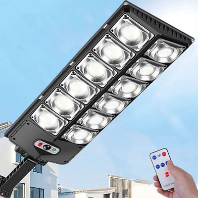 #ad Commercial 1000000LM LED Outdoor Dusk to Dawn Solar Street Light Road Area Lamp $28.99