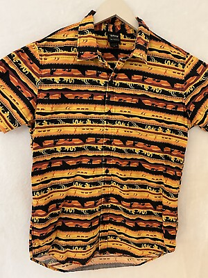 #ad vintage disney lion king Hawaiian shirt Large Cotton W Free Shipping $24.93