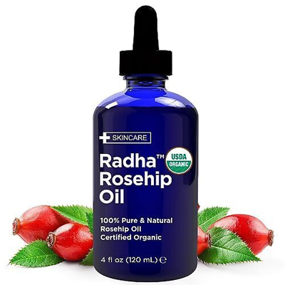 #ad 4 Oz Organic Rosehip Seed Oil 100% Pure Cold Pressed USDA Certified Great C... $31.58