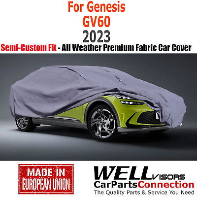 #ad WellVisors Durable Outdoor All Weather Car Cover For 2023 2024 Genesis GV60 SUV $96.99