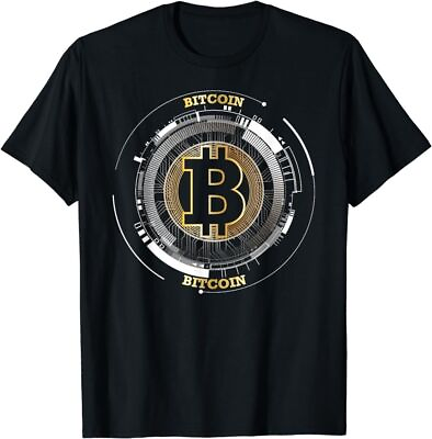 #ad Bitcoin Coin BTC Crypto Currency Traders Blockchain Miners T Shirt Coin Tees $18.75