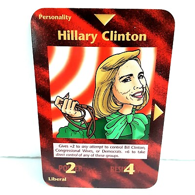 #ad #ad Illuminati New World Order INWO Gaming Card CCG Hillary Clinton $4.99